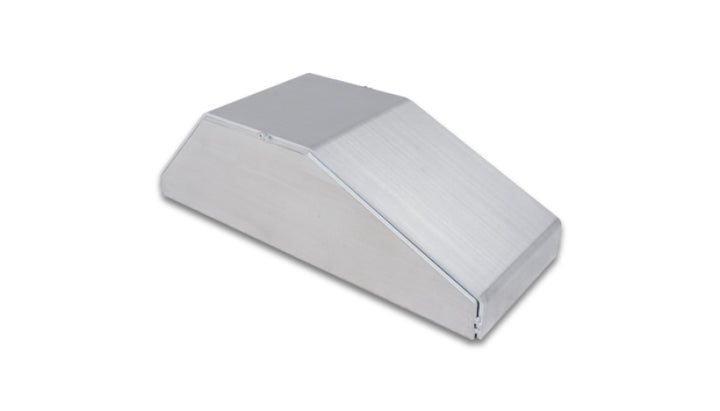 Vibrant I/C End Tank 4.5in Wide 11.8in Long 3.5in Tall Use w/ Horizontal I/C Core 12834 - 5052 Alum - Bull Strap