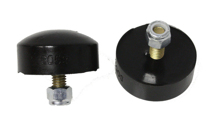 Energy Suspension Black 1 inch Tall Button head Bump Stop Set (2 per set) - Bull Strap