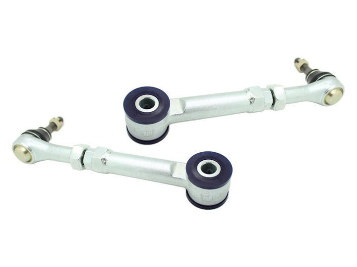 SuperPro 2013 Scion FR-S Base Lower Rear HD Adjustable Toe Arm Set - Bull Strap