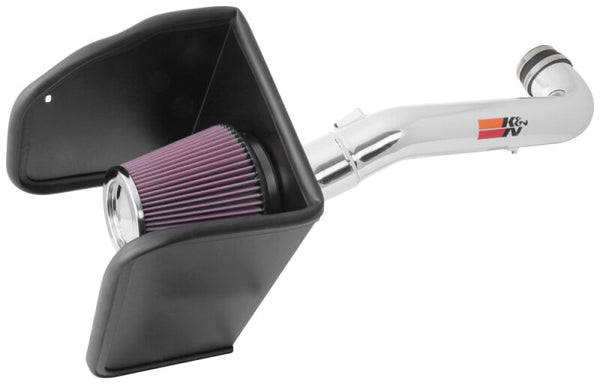K&N 17-18 Chevrolet Colorado V6-3.6L F/I Performance Air Intake Kit - Bull Strap