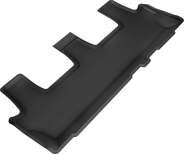 3D MAXpider 2018-2020 Lincoln/Ford Navigator/Expedition Kagu 3rd Row Floormats - Black - Bull Strap