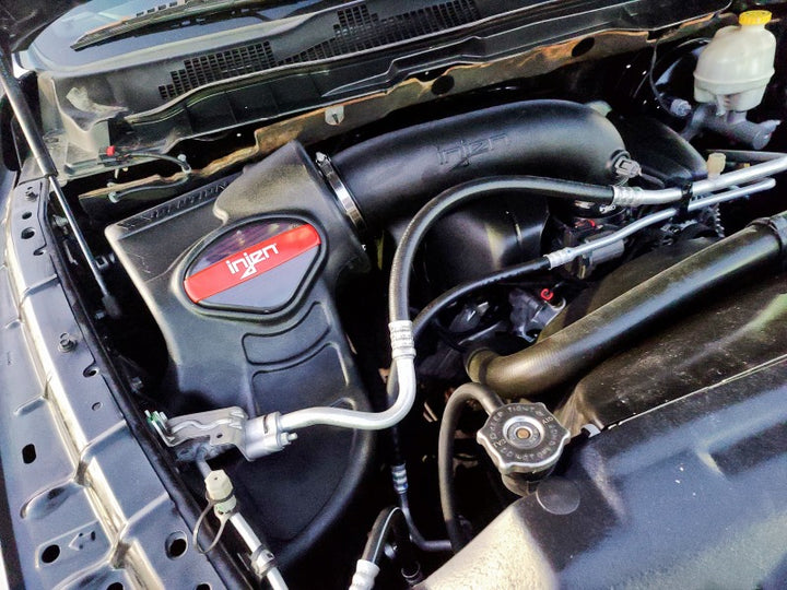 Injen 09-18 Dodge Ram 1500 V8-5.7L Evolution Intake (Oiled) - Bull Strap