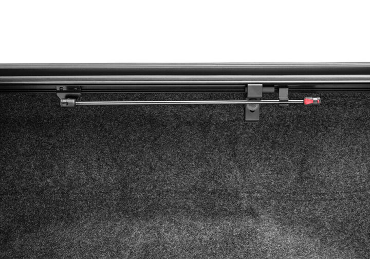 UnderCover 03-20 Dodge Ram 1500/2500 (w/o Rambox) 6.4ft Ultra Flex Bed Cover - Matte Black Finish - Bull Strap