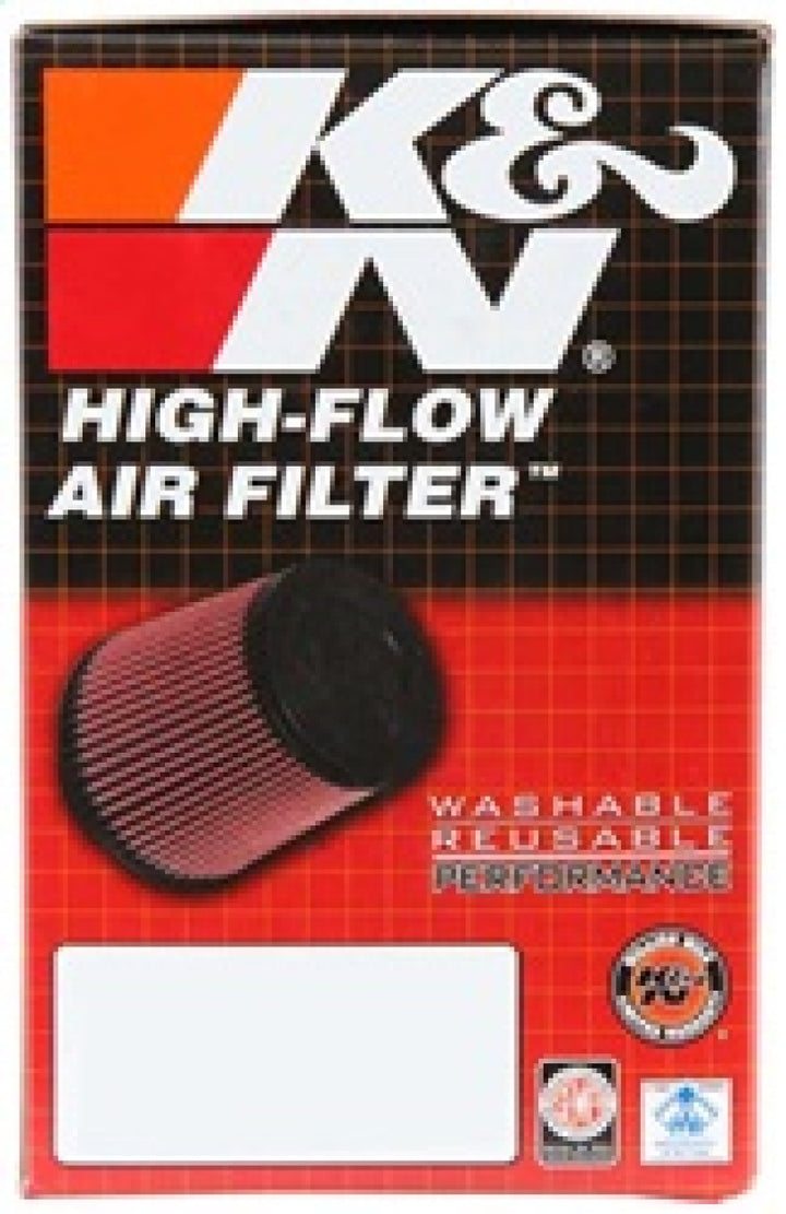 K&N Filter Universal Rubber Filter 1-11/16in FLG / 3in OD / 5in Height - Bull Strap