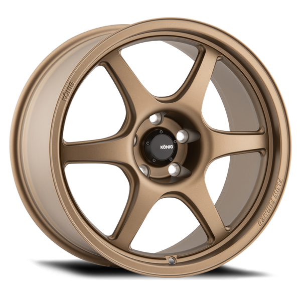 Konig Hexaform 15x8 4x100 ET25 Matte Bronze - Bull Strap