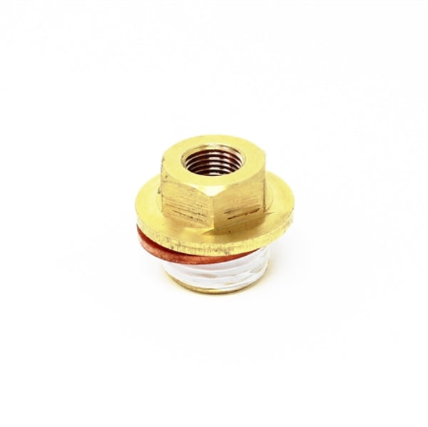 Torque Solution Oil Galley Plug: Subaru EJ20/EJ25 M18-1.5 to 1/8NPT Adapter - Bull Strap