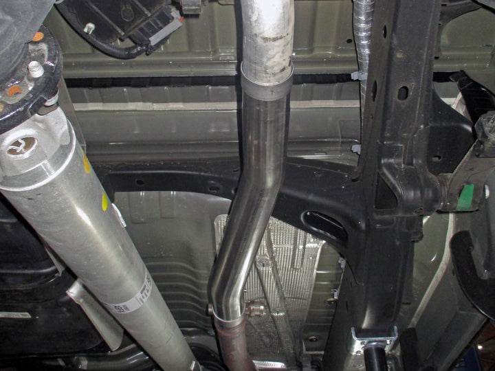 Apollo GT Series 409 Stainless Steel Muffler Delete Pipe GM Silverado/Sierra 1500 19-20 V8-5.3L - Bull Strap