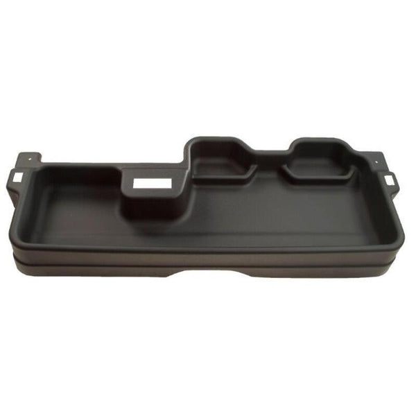 Husky Liners 14-21 Toyota Tundra Double Cab Under Seat Storage Box (w/o Factory Subwoofer) - Bull Strap