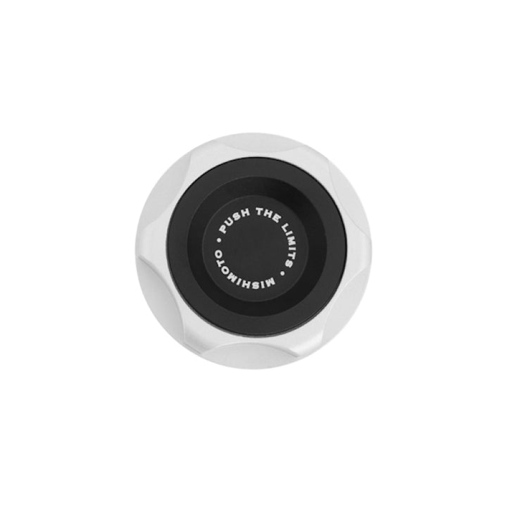 Mishimoto Subaru Oil FIller Cap - Black - Bull Strap