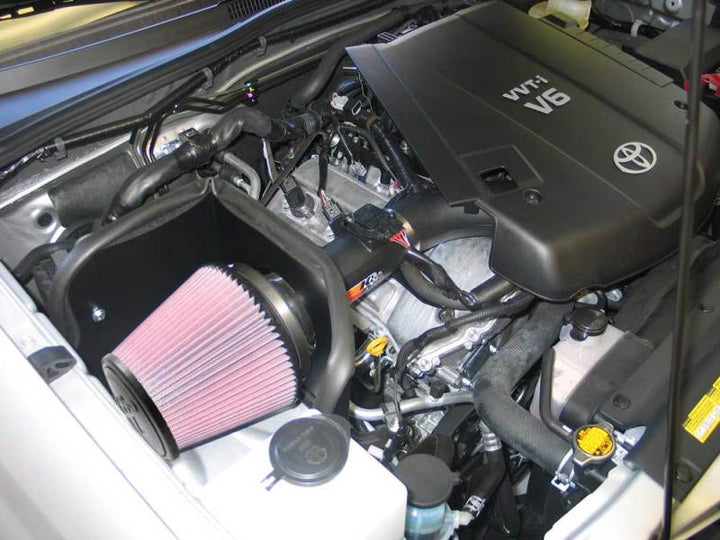 K&N 05-10 Toyota Tacoma V6-4.0L AirCharger Performance Intake - Bull Strap
