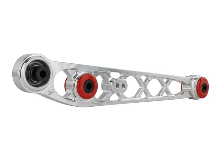 Skunk2 1996-2000 Honda Civic Clear Anodized Lower Control Arm - Bull Strap