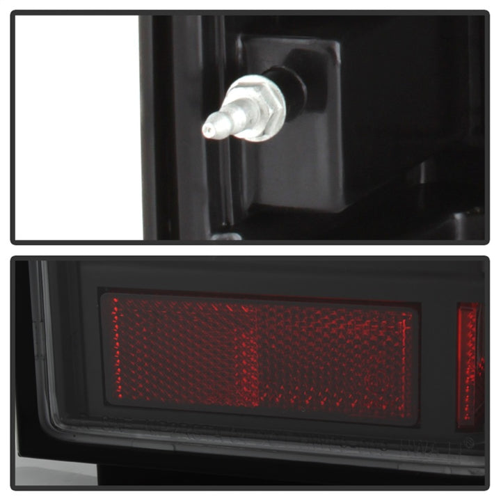 xTune Hummer H3 06-09 ( Non H3T ) LED Tail Lights Black ALT-ON-HH306-LED-BK - Bull Strap