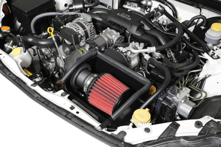 AEM 13-18 Subaru BRZ H4-2.0L F/I Polished Cold Air Intake - Bull Strap