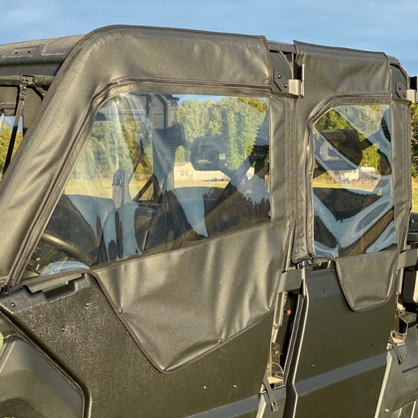 Seizmik 17-22 Can Am Defender HD7-HD10 Soft Upper Door Kit - Bull Strap