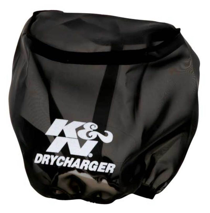 K&N Filter Air Filter Wrap - 6.5in Base ID x 4.5in Top ID x 5.5in H - Bull Strap