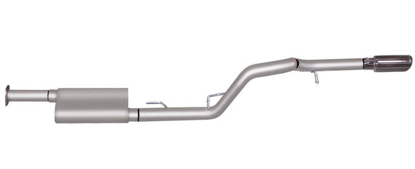 Gibson 06-09 Chevrolet Trailblazer SS 6.0L 3in Cat-Back Single Exhaust - Aluminized - Bull Strap