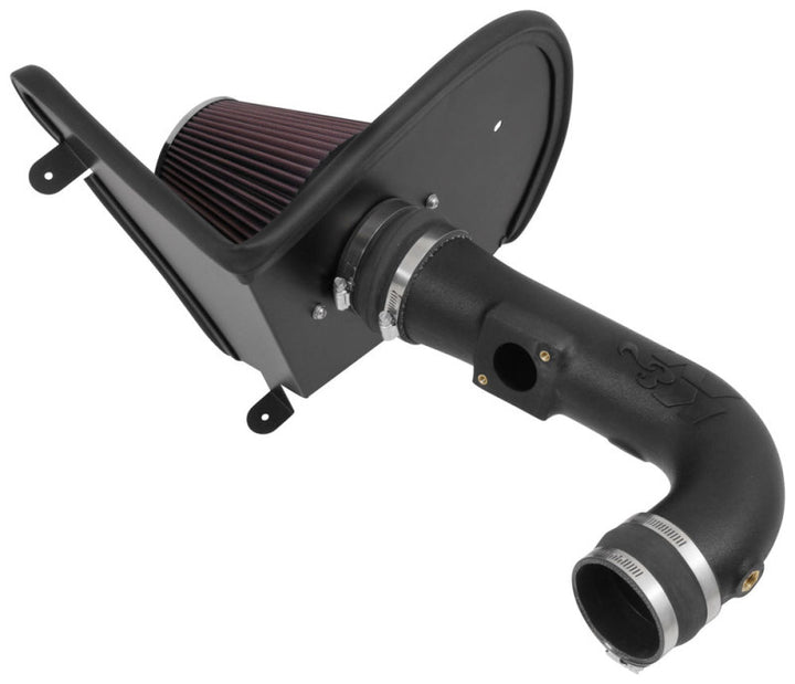 K&N 2016-2017 Chevrolet Camaro V6-3.6L F/I AirCharger Performance Intake - Bull Strap