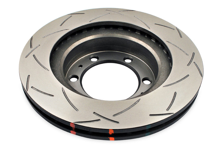 DBA 05-07 Toyota Tacoma (6 lugs) / 06+ Lexus GX470 Front Slotted 4000 Series Rotor - Bull Strap