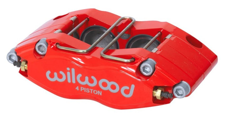 Wilwood Caliper- DPR-DS - Red 1.62in Piston 0.810in Rotor - Dust Seal - Bull Strap