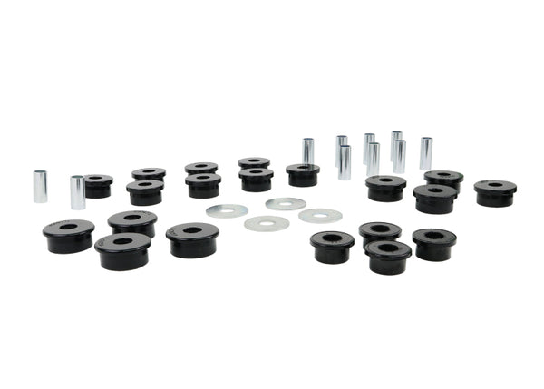 Whiteline 91-97 Toyota Land Cruiser / 96-79 Lexus LX450 Rear Vehicle Essentials Bushing Kit - Bull Strap