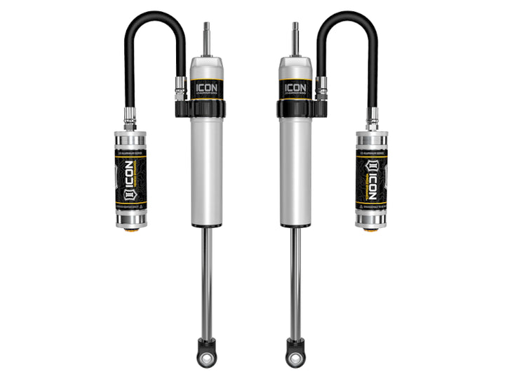 ICON 2005+ Toyota Tacoma 0-1.5in Rear 2.5 Series Shocks VS RR - Pair - Bull Strap