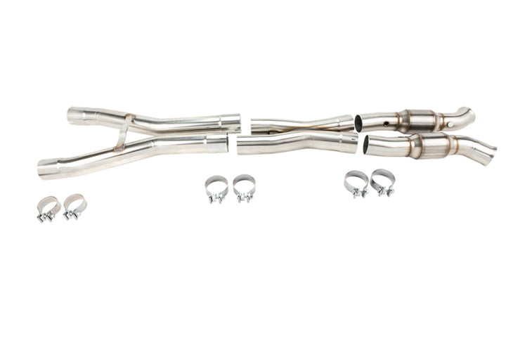 Kooks 06-13 Chevrolet Corvette Z06 1-7/8 x 3 Header & Catted X-Pipe Kit - Bull Strap