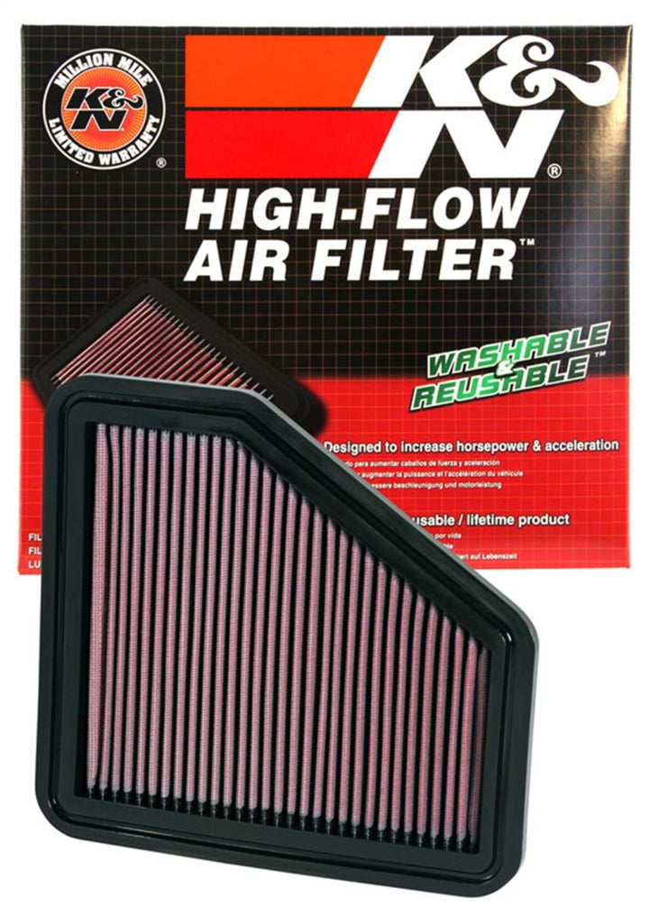 K&N 08-09 Scion xB Drop In Air Filter - Bull Strap