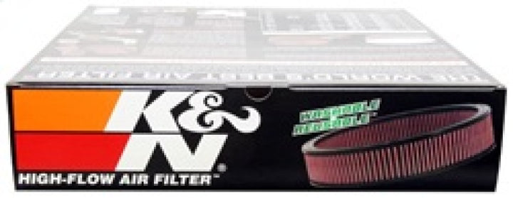 K&N Replacement Air Filter GM CARS & TRUCKS, V8, 1966-84 - Bull Strap