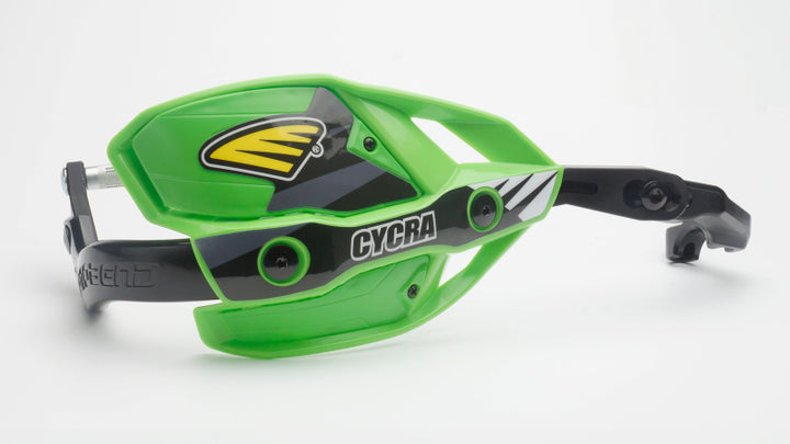 Cycra Probend Ultra w/HCM Clamp 1-1/8 in. - Green - Bull Strap
