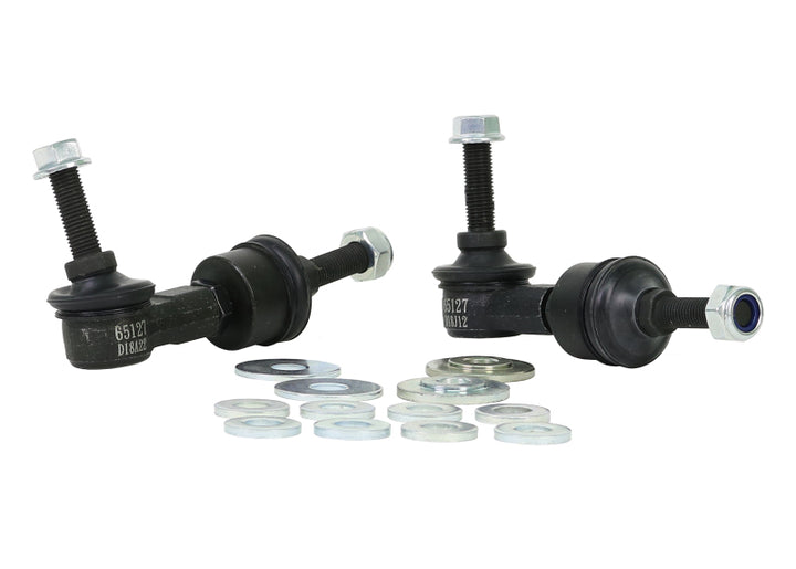 Whiteline 89-98 Nissan 240SX S13 & S14 Front Swaybar link kit-adjustable ball end links - Bull Strap
