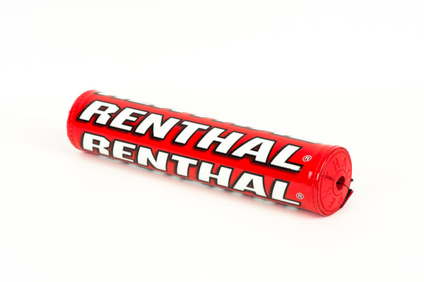 Renthal SX Pad 10 in. - Red/ Red - Bull Strap