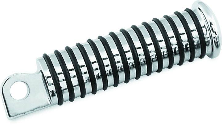 Bikers Choice Chrome O-Ring Footpeg Male Mount Custom Replaces H-D 50901-84T Ea - Bull Strap