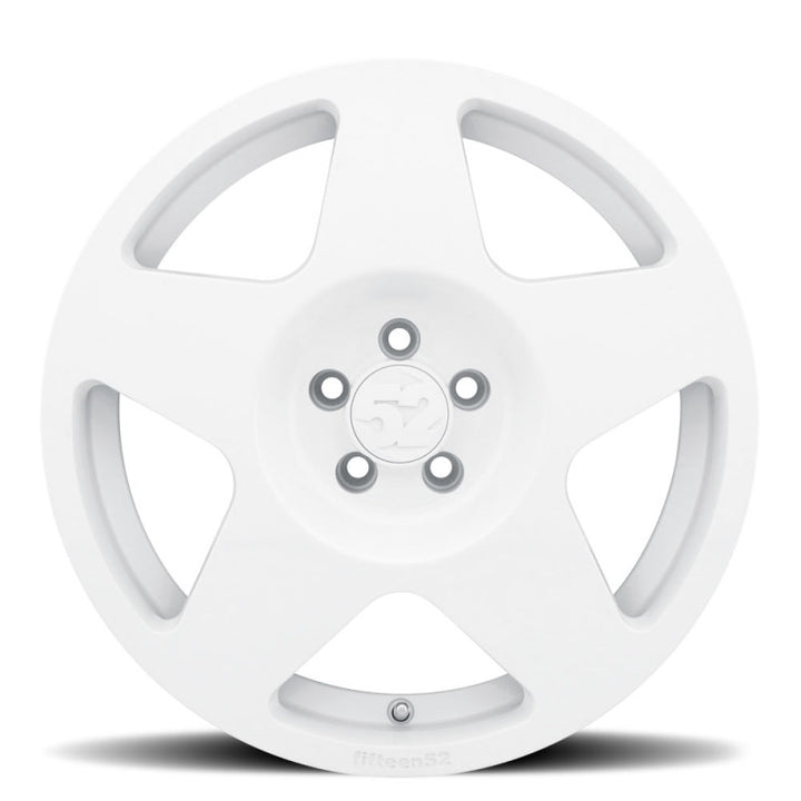 fifteen52 Tarmac 18x8.5 5x112 45mm ET 66.56mm Center Bore Rally White Wheel - Bull Strap