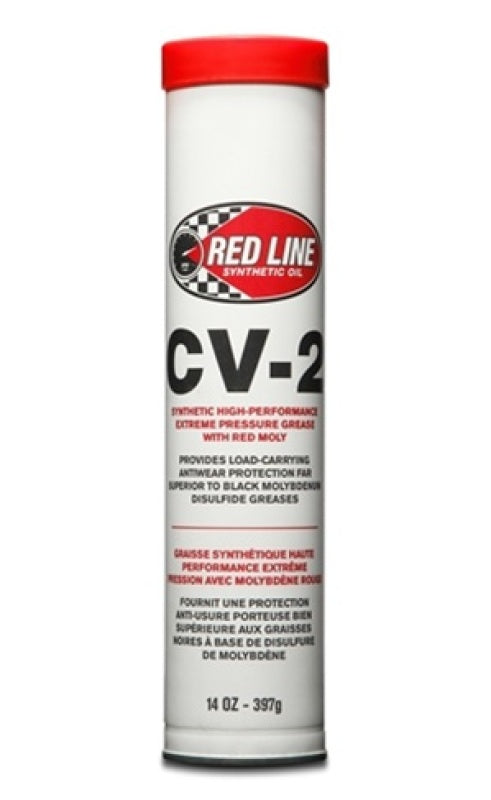 Red Line CV-2 Grease w/Moly - 14oz. Tube - Bull Strap