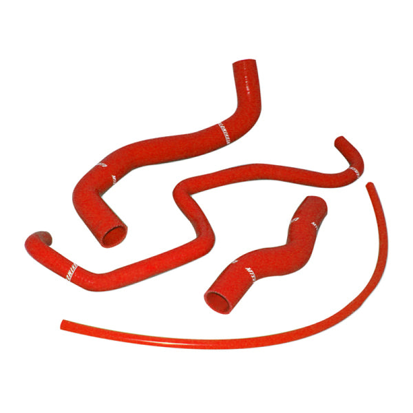 Mishimoto 03-06 Nissan 350Z Red Silicone Hose Kit - Bull Strap
