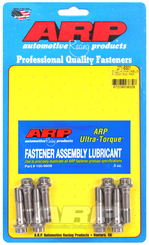 ARP Suzuki Hayabusa GSX1300 Rod Bolt Kit - Bull Strap