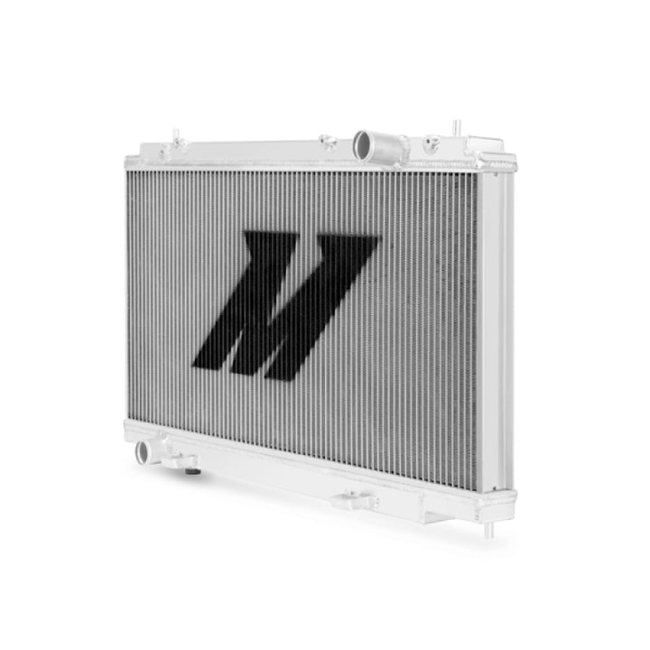 Mishimoto 07-09 Nissan 350Z Manual Aluminum Radiator - Bull Strap