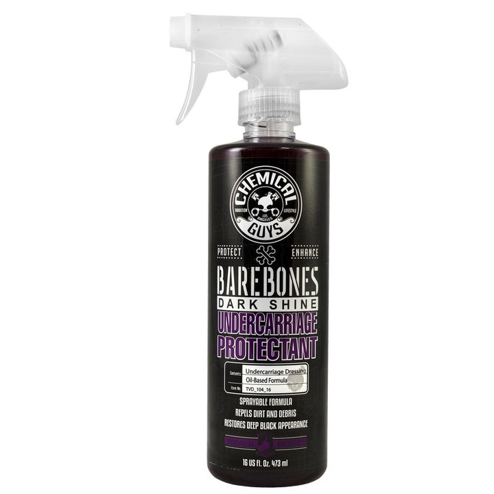 Chemical Guys Bare Bones Undercarriage Spray - 16oz - Bull Strap