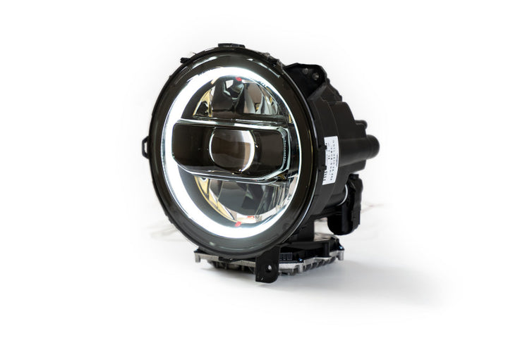 DV8 Offroad 18-22 Jeep Gladiator Wrangler LED Projector Headlights - Bull Strap