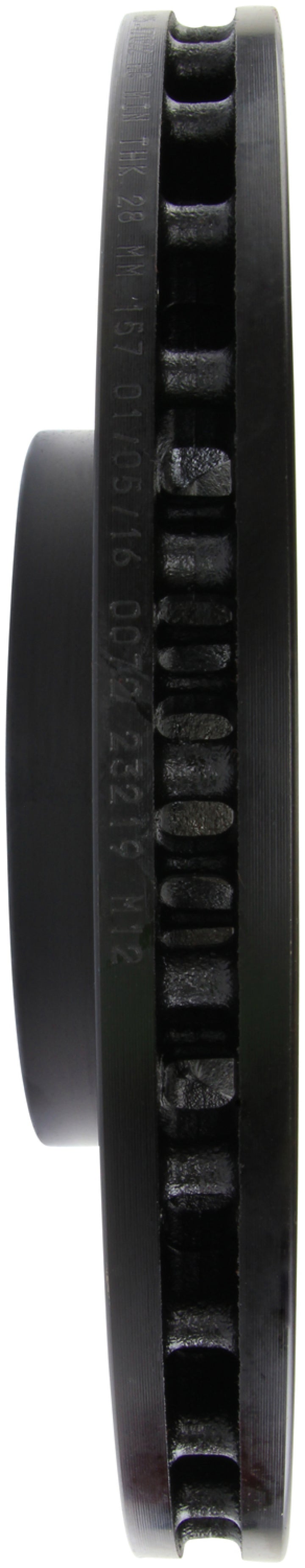 StopTech 05-10 Subaru Impreza WRX/STi Slotted & Drilled Left Front Rotor - Bull Strap