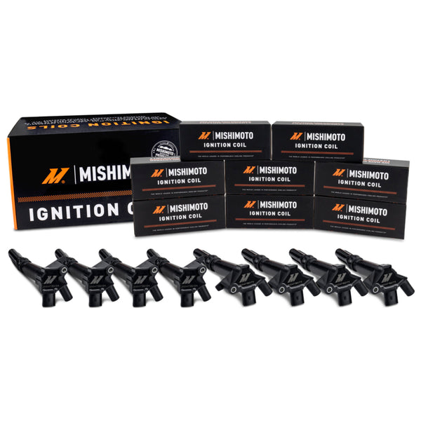 Mishimoto 10-14 Ford F-150 Raptor 6.2L Ignition Coil - Full Set - Bull Strap