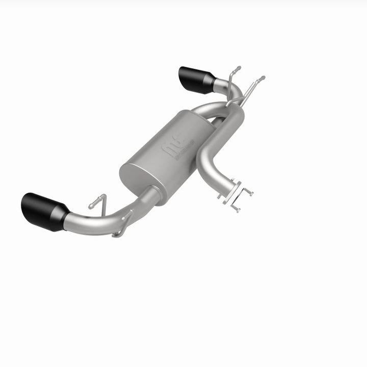 MagnaFlow 19-21 Mazda 3 2.5L 2.5in Pipe Dia Street Series Cat-Back Exhaust - Bull Strap