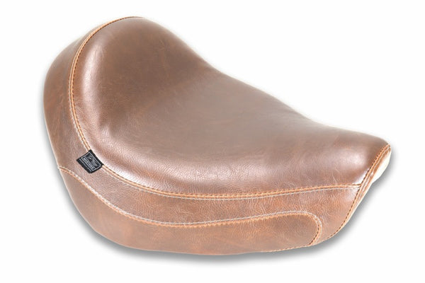 Mustang 17-25 Honda Rebel 300 and 500 Tripper Solo Driver Distressed Brown - Bull Strap