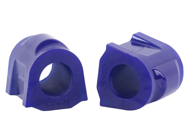 SuperPro 2015 Subaru WRX Limited Front 24mm Sway Bar Mount Bushing Set - Bull Strap