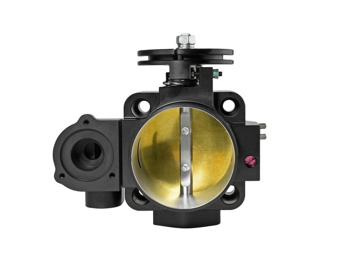Skunk2 Pro Series Mitsubishi EVO VII/VIII/IX 68mm Billet Throttle Body (Black Series) (Race Only) - Bull Strap
