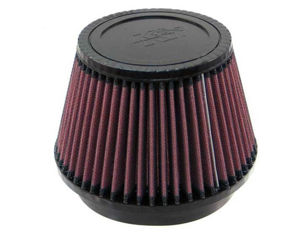 K&N Universal Rubber Filter 5in Flange ID x 6.5in Base OD x 4.5in Top OD x 4.125in Height - Bull Strap