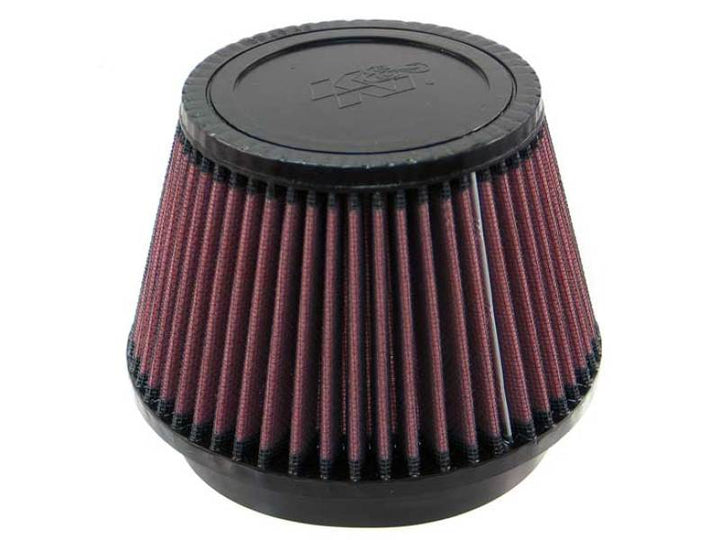 K&N Universal Rubber Filter 5in Flange ID x 6.5in Base OD x 4.5in Top OD x 4.125in Height - Bull Strap