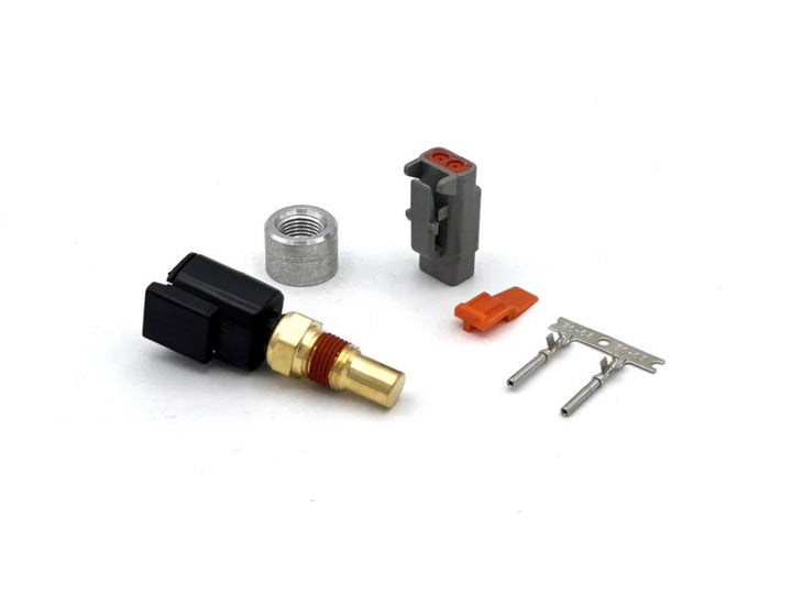 AEM Universal 1/8in PTF Water/Coolant/Oil Temperature Sensor Kit w/ Deutsch Style Connector - Bull Strap