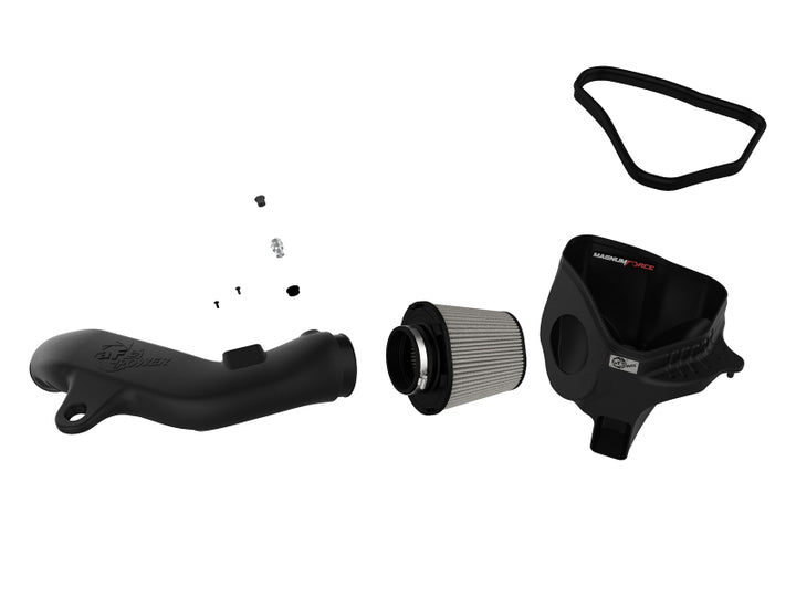 AFe Magnum FORCE Stage-2 Cold Air Intake System w/Pro Dry S Media 12-15 BMW 335i F30 - Bull Strap