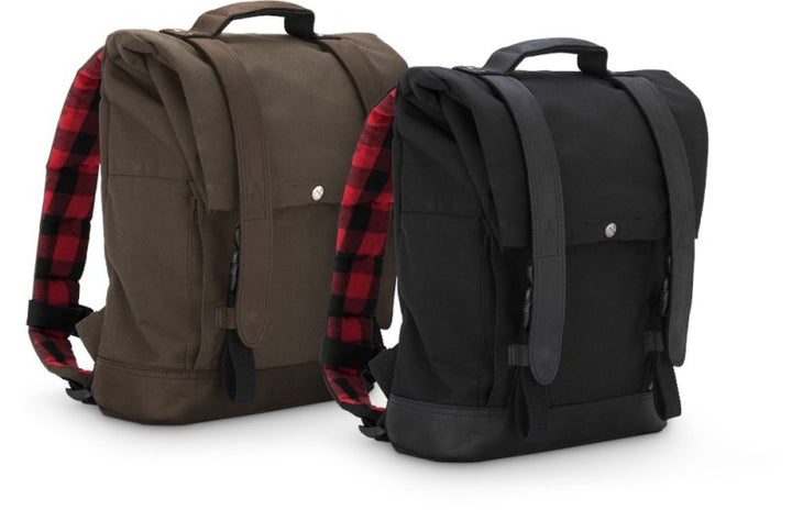 Burly Brand Voyager Back Pack - Dark Oak - Bull Strap